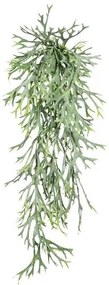 Sztuczna roślina Parožnatka wisząca, 75 cm,zielona