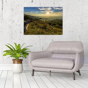 Obraz - Widok na otoczenie (70x50 cm)