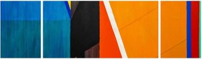 Obraz - Geometria (170x50 cm)