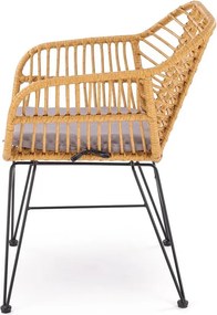 Technorattanowe krzesło ogrodowe K541 Halmar