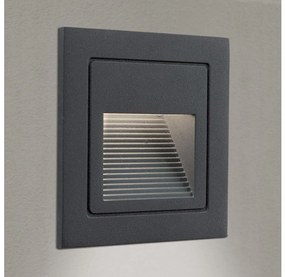 Orion AL 11-1217 - LORO LED 2W 230V IP65 antracyt wpuszczane oświetlenie