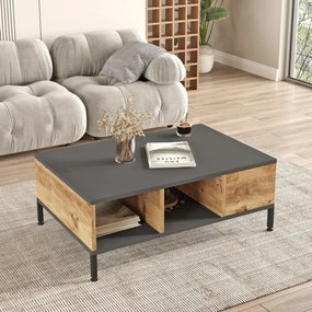 Stolik konferencyjny Role Anthracite and AtlanticPine