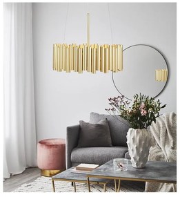 Lampa wisząca w kolorze złota Markslöjd Level 3L