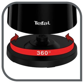 Czarny czajnik elektryczny 1,7 l KO851830 – Tefal