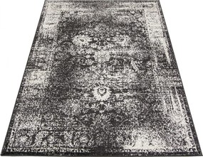 Antracytowy dywan rustykalny H1-T75