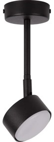 Żyrandol na drążku NEMO 1xGX53/12W/230V 24 cm czarny
