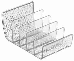 Przezroczysty organizer na kosmetyki iDesign Rain