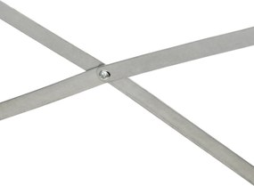 Outsunny Skrzynka na rośliny, Przenośna grządka do sadzenia, pielęgnacji roślin, Wysoki grząd, Stal, Jasnoszary