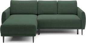 Narożnik BONO z funkcją spania Drewniane nóżki Eleganckie podłokietniki Głębokie siedzisko Lewa strona Barrel 37