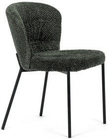 Zestaw krzeseł do jadalni Bouclé CT-W1077 GRN2, 4szt.