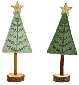 Dekoracja świąteczna FELT TREE 27 cm - więcej kolorów