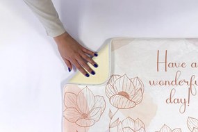 Dywanik do łazienki Dywanik do łazienki Kwiaty Kwiatowy