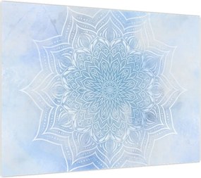 Obraz - Zimowa mandala (70x50 cm)