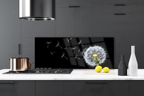 Panel Szklany do Kuchni Polny Urok Dmuchawców