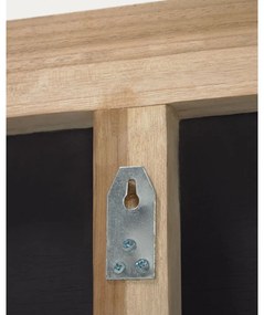 Brązowy zagłówek ze skóry 163x60 cm Natesa – Kave Home