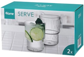 4Home Zestaw szklanek Serve, 350 ml, 2 szt.