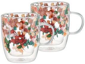 4Home Szklanka termiczna Bloom Hot&Cool 400 ml, 2 szt.
