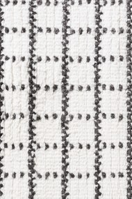 Dywan nowoczesny Jacky Kratka kremowo-szary 200 cm x 280 cm