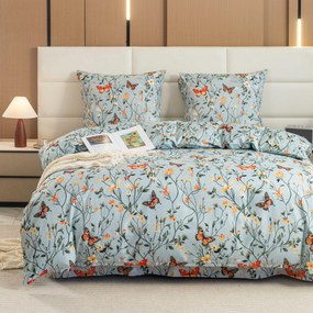 PrzytulneMieszkanie.pl PrzytulneMieszkanie.pl Pościel z mikrofibry MONARCH WINGS jasnoniebieskie Rozmiar pościeli: 70 x 90 cm | 140 x 200 cm