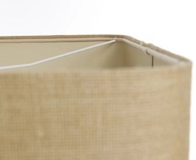 Lampa wisząca KWADRO DUO 005 51x47cm jutowa/czarna BPS KONCEPT