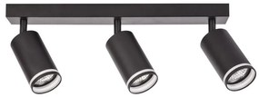 Oprawa punktowa PIPE 3xGU10/10W/230V czarna