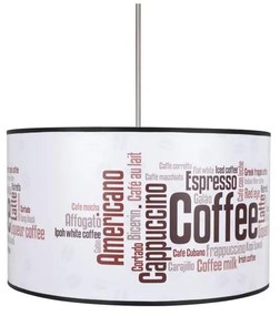 Sanneli 0107 - Lampa wisząca COFFEE 1xE27/60W/230V