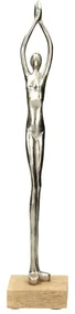 Dekoracja Silver Woman II wys. 52cm