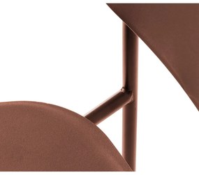 Krzesła w kolorze terakoty zestaw 2 szt. Kirkland – Unique Furniture