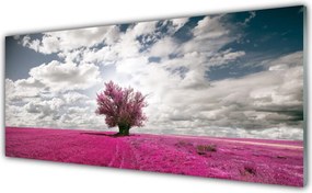 Panel nad blat kuchenny Samotne Drzewo W Polu