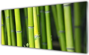 Panel nad blat kuchenny Zielone Łodygi Bambusa