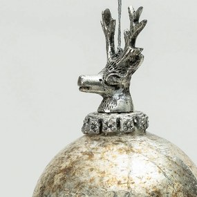 Bombka szklana Royal Deer 10x10x16 cm