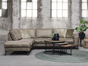 Narożnik MICA jasnobrązowy Wersja sofy: Lewy róg