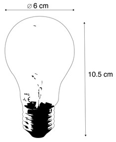 Zestaw 5 Inteligentna lampa LED E27 ściemnialna w Kelvinze A60 4,9W 380 lm 1800-3000K