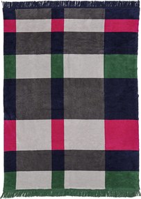 Koc Cosy Home 150x200cm Leaf&amp;Fuchsia