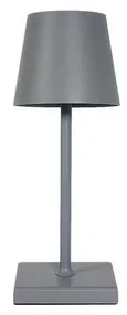 LED Ściemnialna akumulatorowa dotykowa lampa stołowa LED/3,5W/5V 5200mAh szara