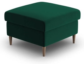 Zielony aksamitny podnóżek Kyoto – Cosmopolitan Design