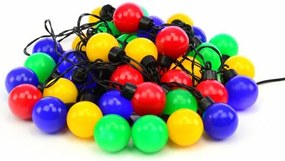 Oświetlenie - łańcuch party 40 LED kolorowe