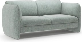 Niebieska sofa z tkaniny szenilowej 168 cm Georgia – Micadoni