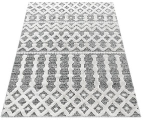 Dywan nowoczesny 3D La Casa szaro-kremowy 200 cm x 290 cm