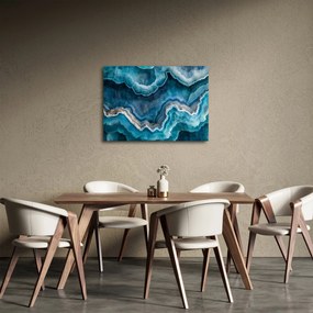 Obraz - Detal akwamarynu (70x50 cm)