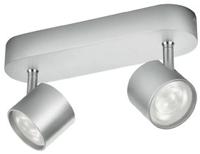 Philips 56242/48/16 - LED Oświetlenie punktowe ściemnialne STAR 2xLED/4,5W/230V