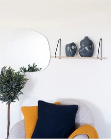 Ciemnoniebieski ceramiczny wazon (wysokość 18 cm) – House Nordic