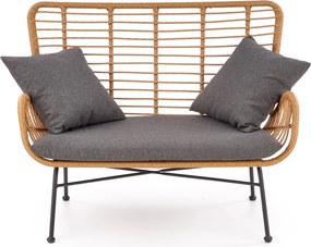 Sofa z technorattanu do domu i ogrodu Ikaro XL