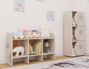 Kaszmirowy regał modułowy do pokoju dziecka W9-C17