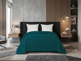 Aksamitna narzuta na łóżko ASTRALIA, turkusowa Rozmiar: 200 x 220 cm