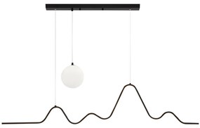 Lampa WISZĄCA LED LHJ033-CP 120 cm CZARNA