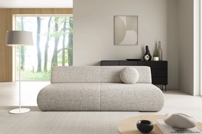 Masseno Sofa DELTA z funkcją spania i pojemnikiem na pościel, Rozkładana sofa - Beżowy, PUENTE 06