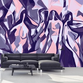 Fototapeta - Abstrakcyjne kobiety (196x136 cm)