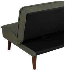 Zielona rozkładana sofa z tkaniny szenilowej 181 cm – Ixia