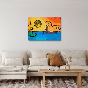 Obraz starożytnego obrazu (70x50 cm)